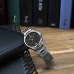 Union Glashütte Viro Datum 34mm Automatik Schwarz / Edelstahl - D011.207.11.051.00