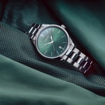 Union Glashütte Viro Date 39mm Automatic Green / Stainless steel - D017.407.11.091.00