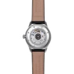 Union Glashütte Viro Datum 41mm Automatique Argenté / Cuir noir - D011.407.16.031.00