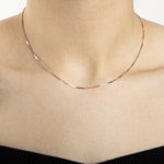 Venezianerkette 750/18 K Rotgold 0.9mm - 1441.00110