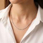 Collier vénitienne argent 925 1.8mm - KE-925-229