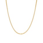 Venezianerkette diamantiert 750/18 K Gelbgold 1.9mm