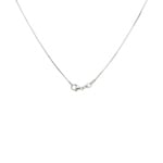 Venezianerkette diamantiert 750/18 K Weissgold 0.6mm - CVE2001