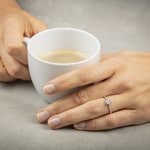 Verlobungsring 750/18 K Gelbgold mit Diamanten 0.33 ct H/si by CHRISTIAN - SO-69340-GG