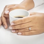 Verlobungsring 750/18 K Gelbgold mit Diamanten 0.33 ct H/si - RI-69536-GG