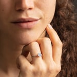 Verlobungsring 750/18 K Gelbgold mit Diamanten 0.40 ct H/si by CHRISTIAN - SO-69345-GG