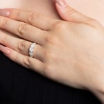 Engagement Ring 750/18 K Yellow Gold with Diamonds 0.50 ct H/si by CHRISTIAN - SO-69176-GG