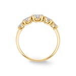 Engagement Ring 750/18 K Yellow Gold with Diamonds 0.50 ct H/si by CHRISTIAN - SO-69176-GG