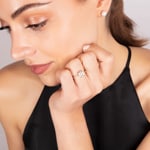 Engagement Ring 750/18 K Yellow Gold with Diamonds 0.75 ct H/si by CHRISTIAN - SO-69317-GG