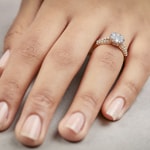 Verlobungsring 750/18 K Gelbgold mit Diamanten 1.00 ct H/si by CHRISTIAN - SO-69291-GG