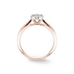 Verlobungsring 750/18 K Roségold mit Diamanten 0.33 ct H/si by CHRISTIAN - SO-69534-RG