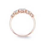 Engagement Ring 750/18 K Rose Gold with Diamonds 0.50 ct H/si by CHRISTIAN - SO-69176-RG
