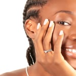 Engagement Ring 750/18 K White Gold with Diamond 0.19 ct H/si - SO-081979-03-WG