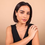 Bague de fiançailles or gris 750/18 ct avec diamants 0.23 ct H/si - RI-55331-WG