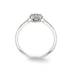 Engagement Ring 750/18 K White Gold with Diamonds 0.25 ct H/si by CHRISTIAN - SO-69628-WG