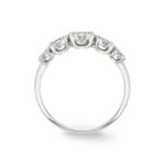 Engagement Ring 750/18 K White Gold with Diamonds 0.50 ct H/si by CHRISTIAN - SO-69176-WG