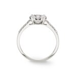 Engagement Ring 750/18 K White Gold with Diamonds 0.75 ct H/si by CHRISTIAN - SO-69317-WG