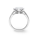 Verlobungsring 750/18 K Weissgold mit Diamanten 1.56 ct H/Si Ø 56 - PR20093/01