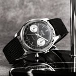 Vulcain Chronograph 70's Black & Silver - 640109A00.BAC243