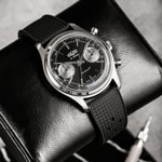 Vulcain Chronograph 70's Black & Silver - 640109A00.BAC243