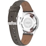 Vulcain Cricket Classique 36mm Eggshell Steel Caseback - 100169B77.BAC313