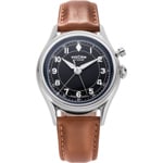 Vulcain Cricket Classique 39mm Black & White Sapphire Caseback