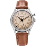 Vulcain Cricket Classique 39mm Eggshell Steel Caseback