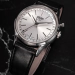 Vulcain Cricket President 39mm Silver Sapphire Caseback - 100273A20.BAC201