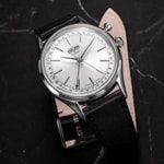 Vulcain Cricket President 39mm Silver Sapphire Caseback - 100273A20.BAC201