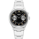 Vulcain Monopusher Heritage Black & White 39mm