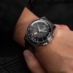 Vulcain Nautical Heritage Cricket Black & Beige Patina Sapphire 42mm - 101252SB07.BAC101