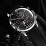 Vulcain Nautical Heritage Cricket Black & Beige Patina Sapphire 42mm - 101252SB07.BAC101