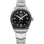 Vulcain Skindiver Nautique Black with White Lum