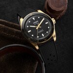 Vulcain Skindiver Nautique Bronze & Black - 662170A07.BNR200