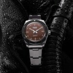 Vulcain Skindiver Nautique Brown / Edelstahl - 660170A47.BHM286