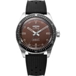 Vulcain Skindiver Nautique Brown / Kautschuk
