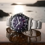Vulcain Skindiver Nautique GMT Purple Limited Edition - 680174A17.BHM286