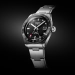 Vulcain Skindiver Nautique GMT Black - Luminova White - 680174A07.BHM286