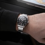 Vulcain Skindiver Nautique GMT Black - Luminova White - 680174A07.BHM286