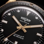 Vulcain Skindiver Nautique Gold & Black - 661170A07.BOC201