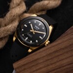 Vulcain Skindiver Nautique Gold & Black - 661170A07.BOC201