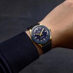 Vulcain Skindiver Nautique Gold & Blue - 661170A37.BOR200