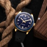 Vulcain Skindiver Nautique Gold & Blue - 661170A37.BOR200