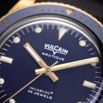 Vulcain Skindiver Nautique Gold & Blue - 661170A37.BOR200