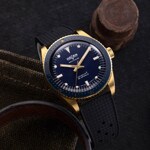Vulcain Skindiver Nautique Gold & Blue - 661170A37.BOR200