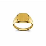 Wappenring 750/18 K Gelbgold, 12 x 12mm