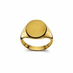 Wappenring 750/18 K Gelbgold, 16 x 14mm