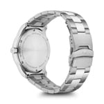 Wenger Attitude Day Date Argenté / Noir Ø 42mm - 01.1541.128