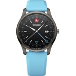 Wenger City GMT Black / Blue Ø 42mm