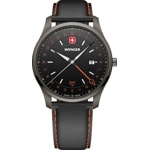 Wenger City GMT Leather Black Ø 42mm